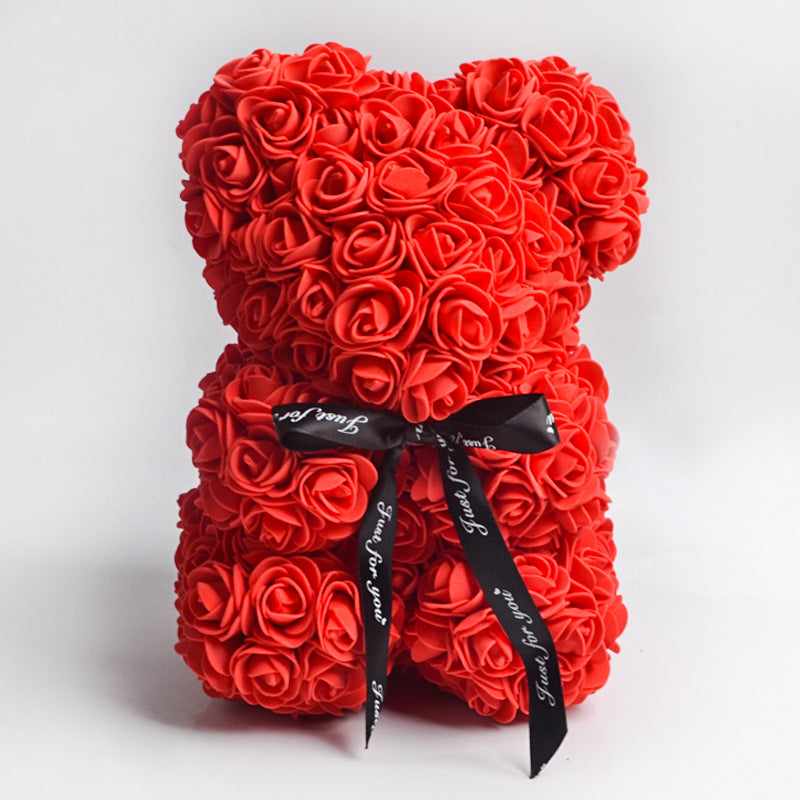 Rose bear gift box