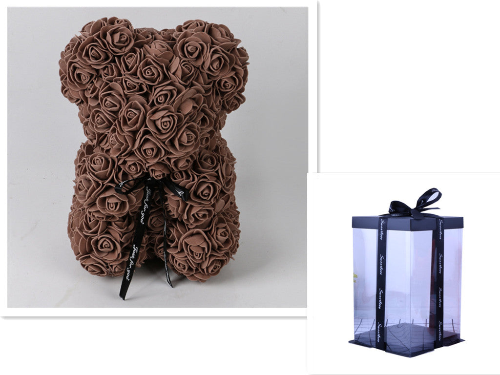 Rose bear gift box