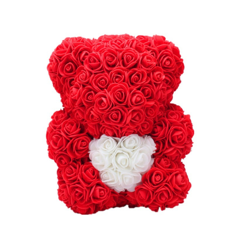 Rose bear gift box