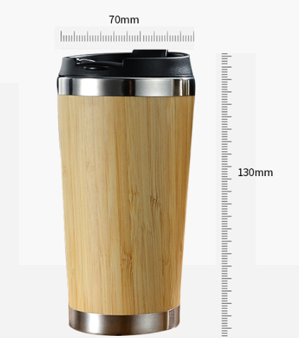 Bamboo Coffee Cup size