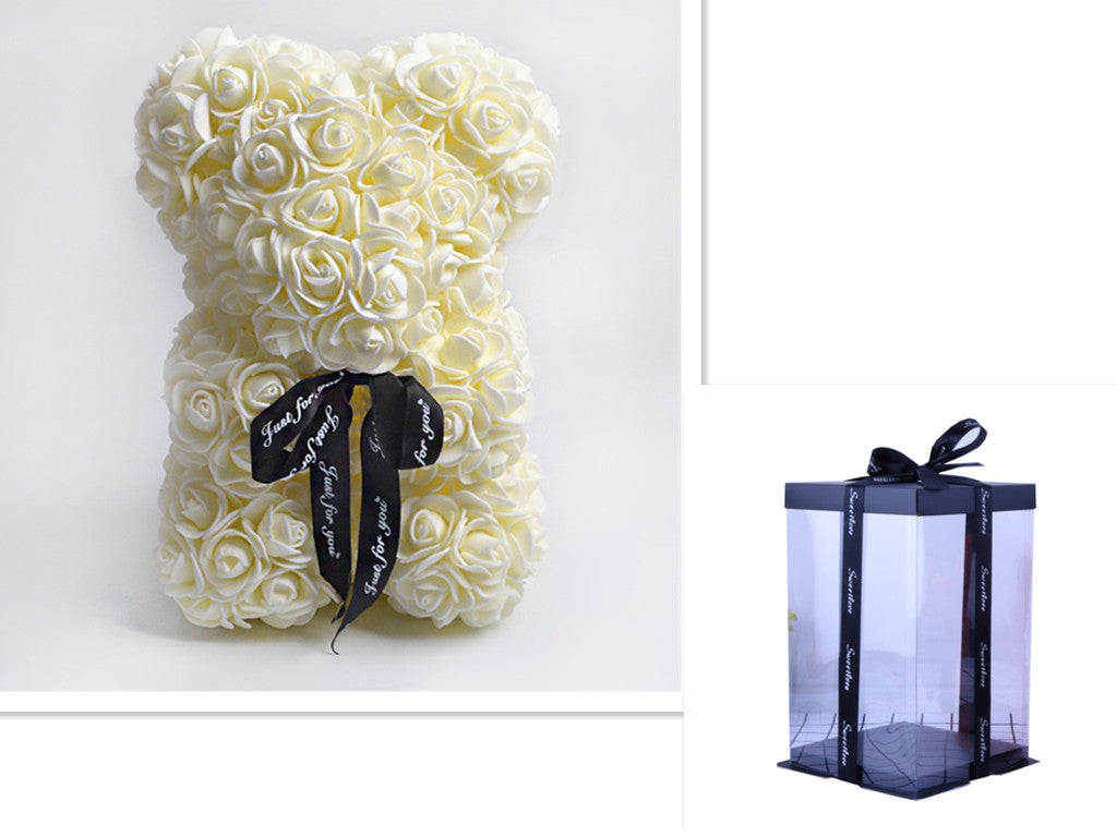 Rose bear gift box