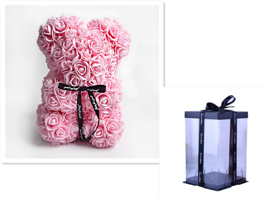 Rose bear gift box