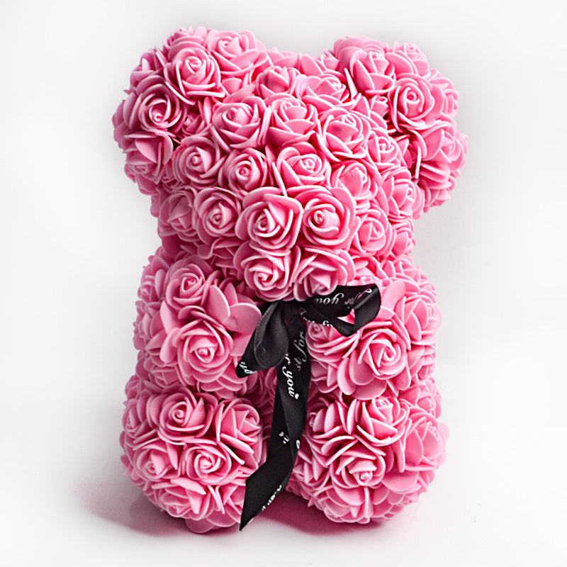 Rose bear gift box