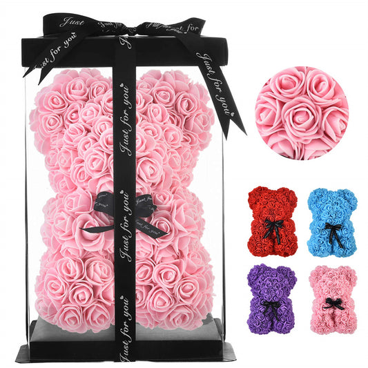 Rose bear gift box