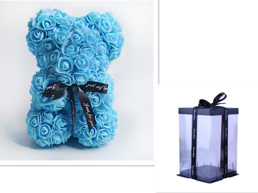 Rose bear gift box