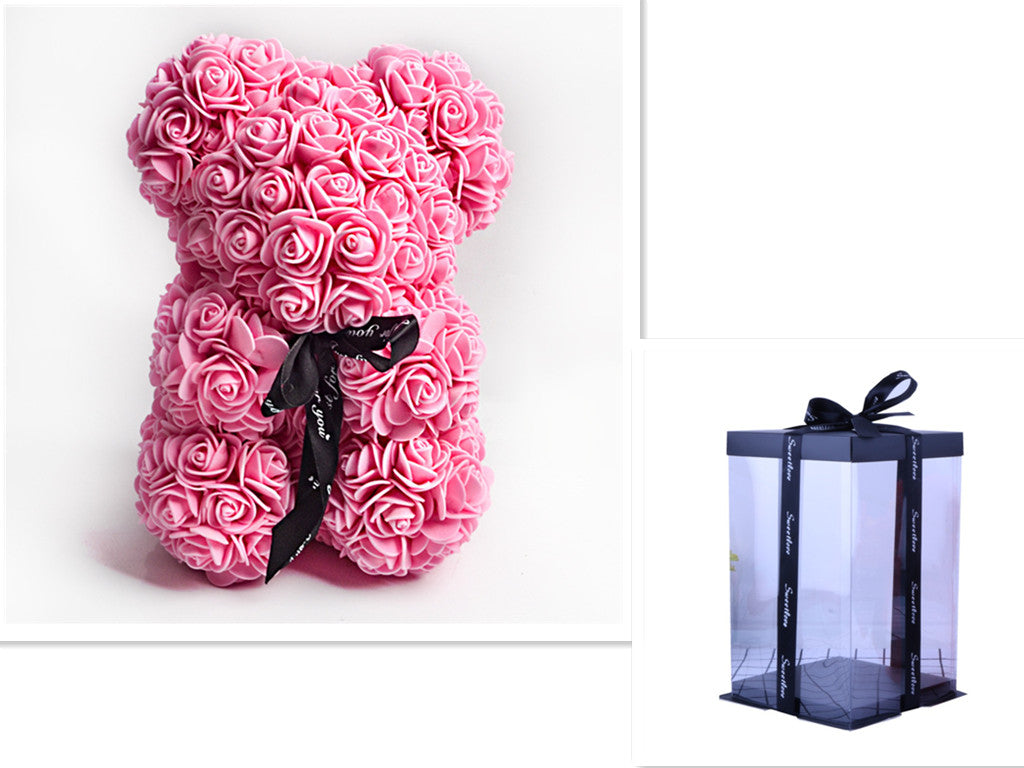 Rose bear gift box